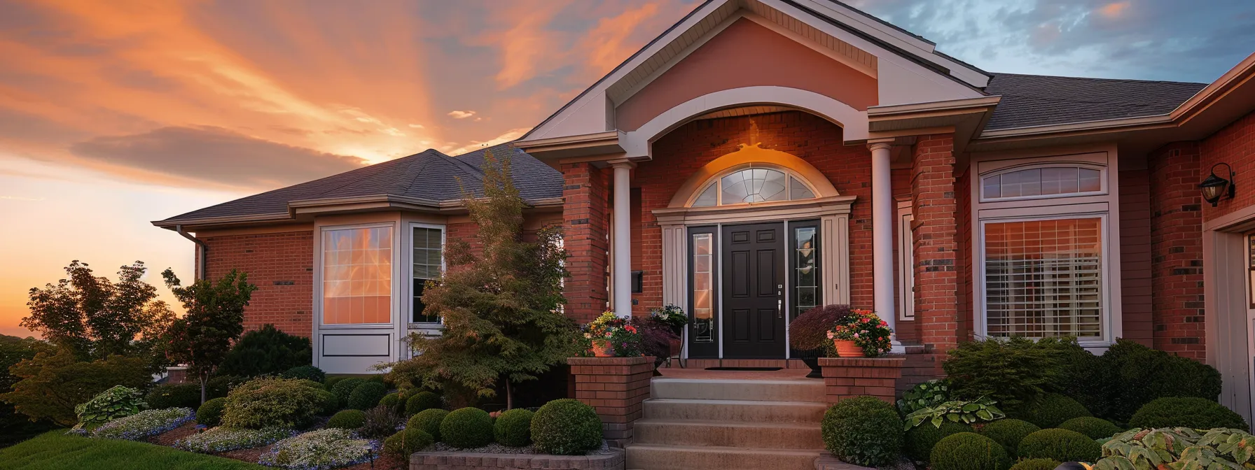 a homeowner in olathe carefully selecting the perfect color for their exterior painting project.